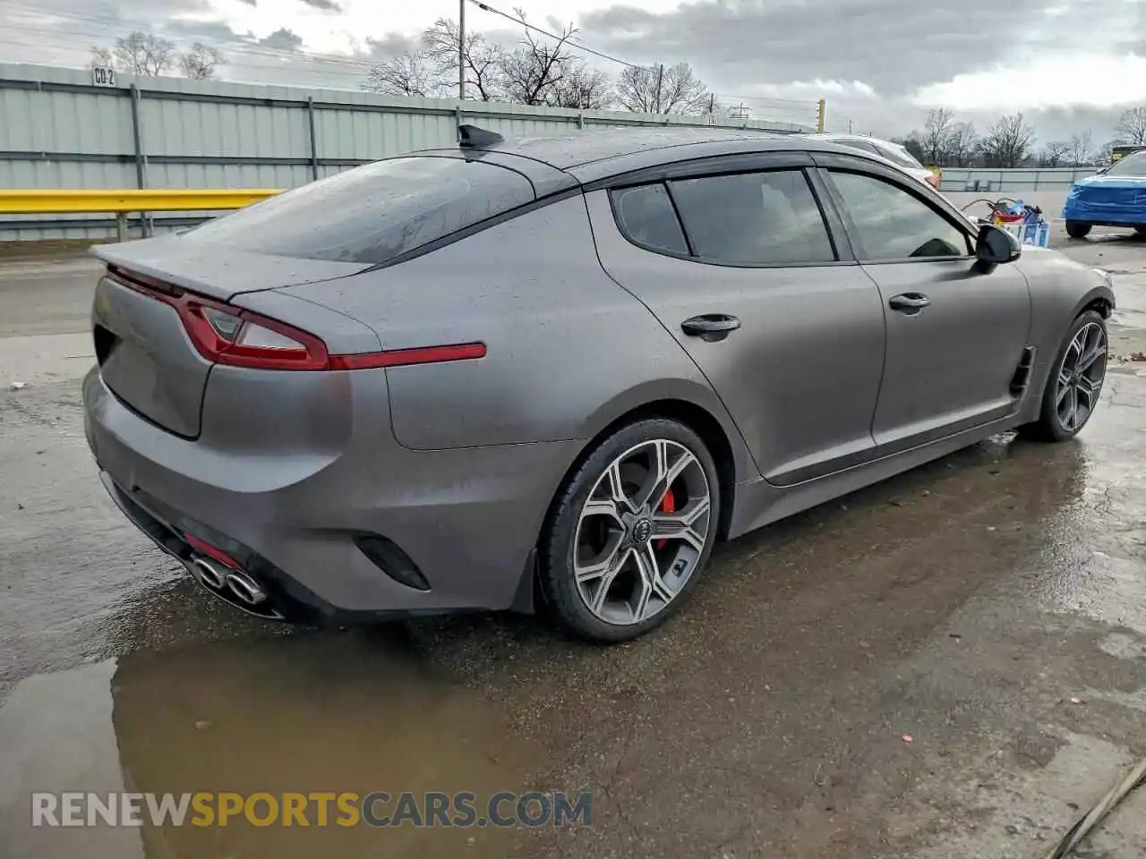 3 Photograph of a damaged car KNAE35LC4M6087773 KIA STINGER 2021