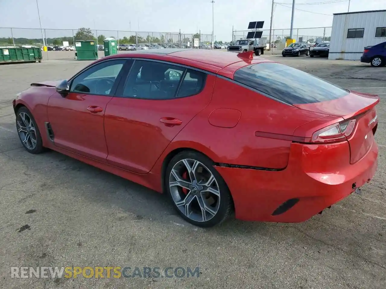 2 Photograph of a damaged car KNAE45LC6M6089943 KIA STINGER 2021
