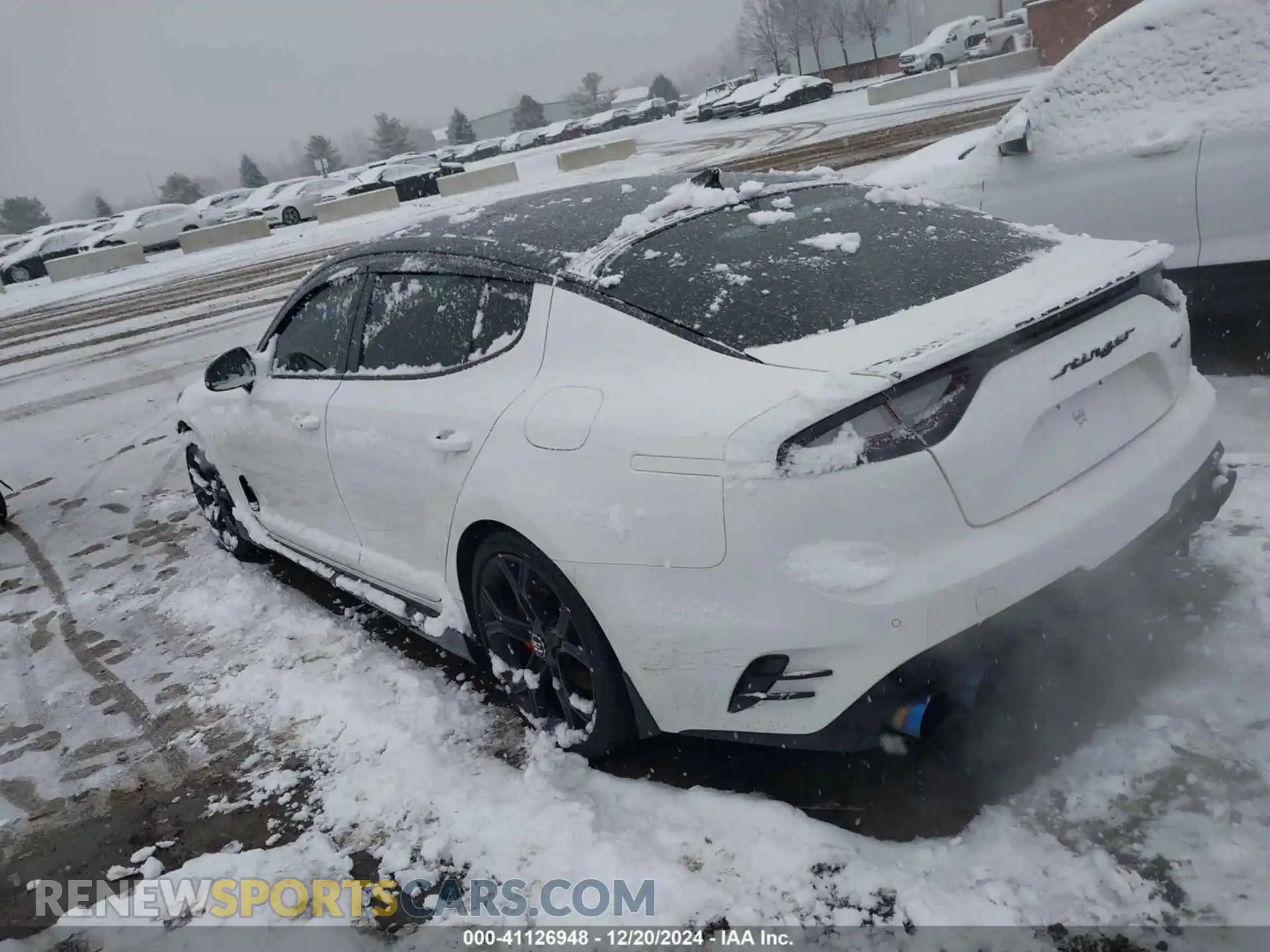 3 Фотография поврежденного автомобиля KNAE45LC7M6087733 KIA STINGER 2021