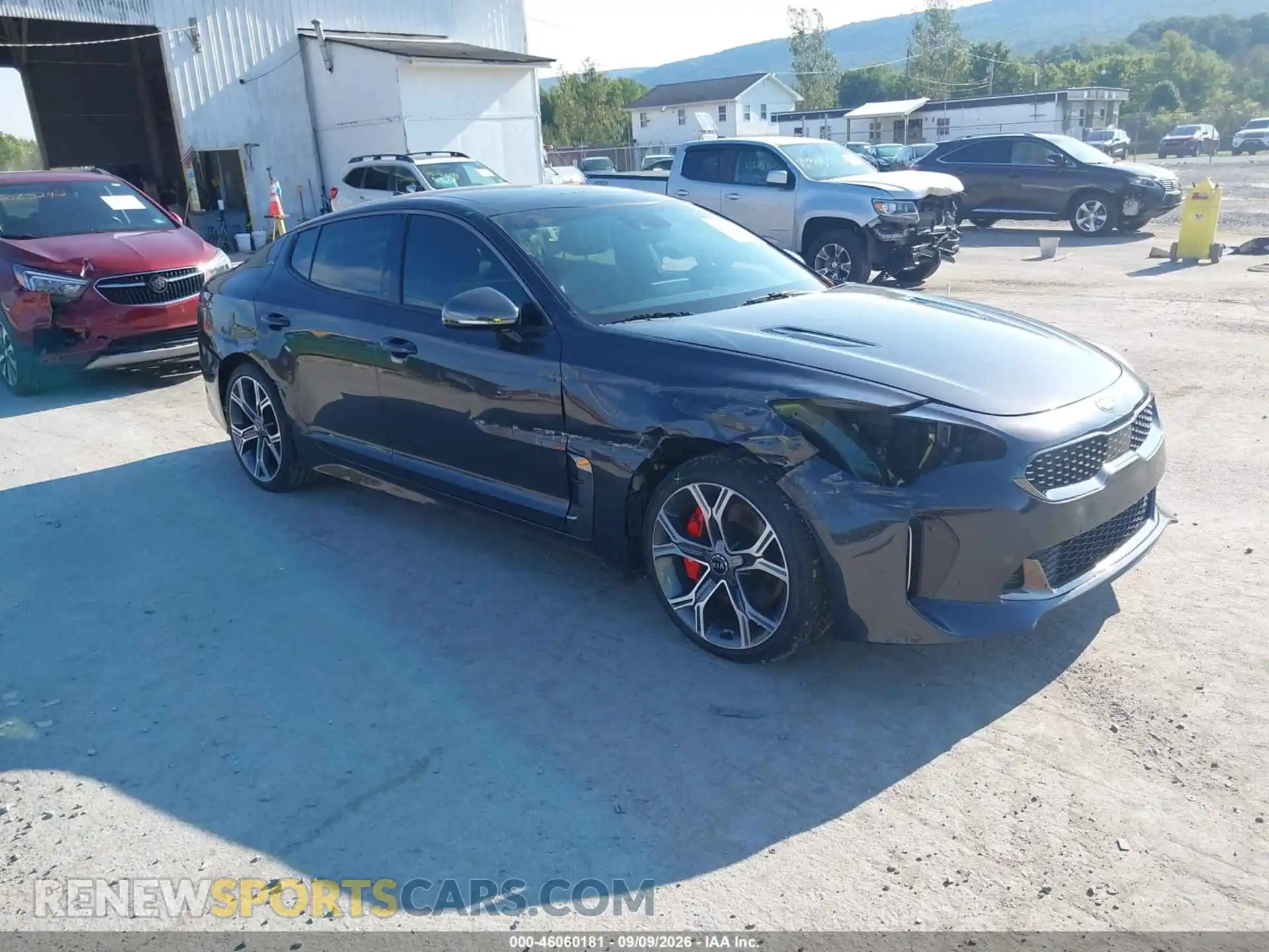 1 fotografías del automóvil dañado KNAE45LC8M6089961 KIA STINGER 2021