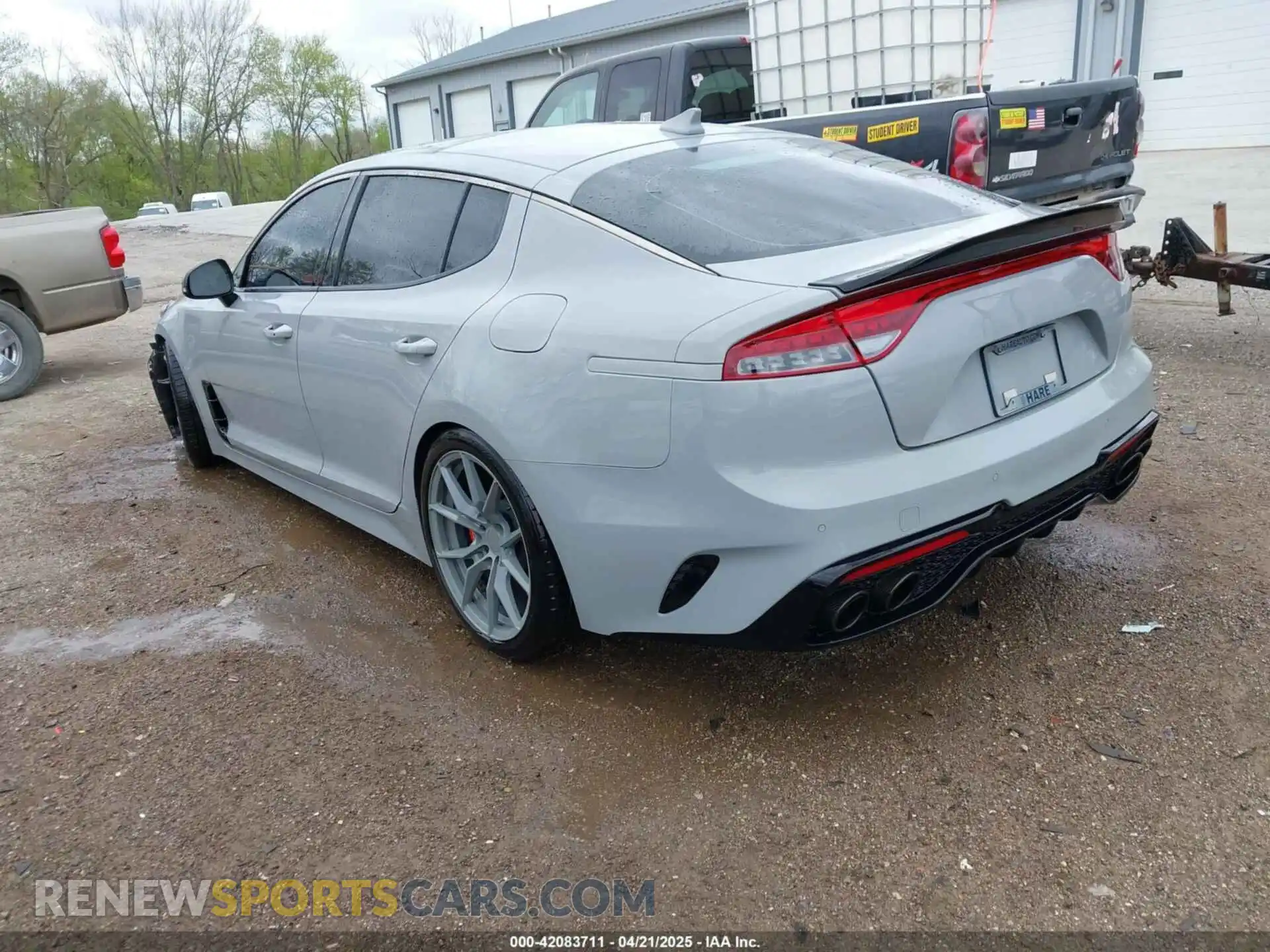 3 Photograph of a damaged car KNAE55LC0M6087845 KIA STINGER 2021