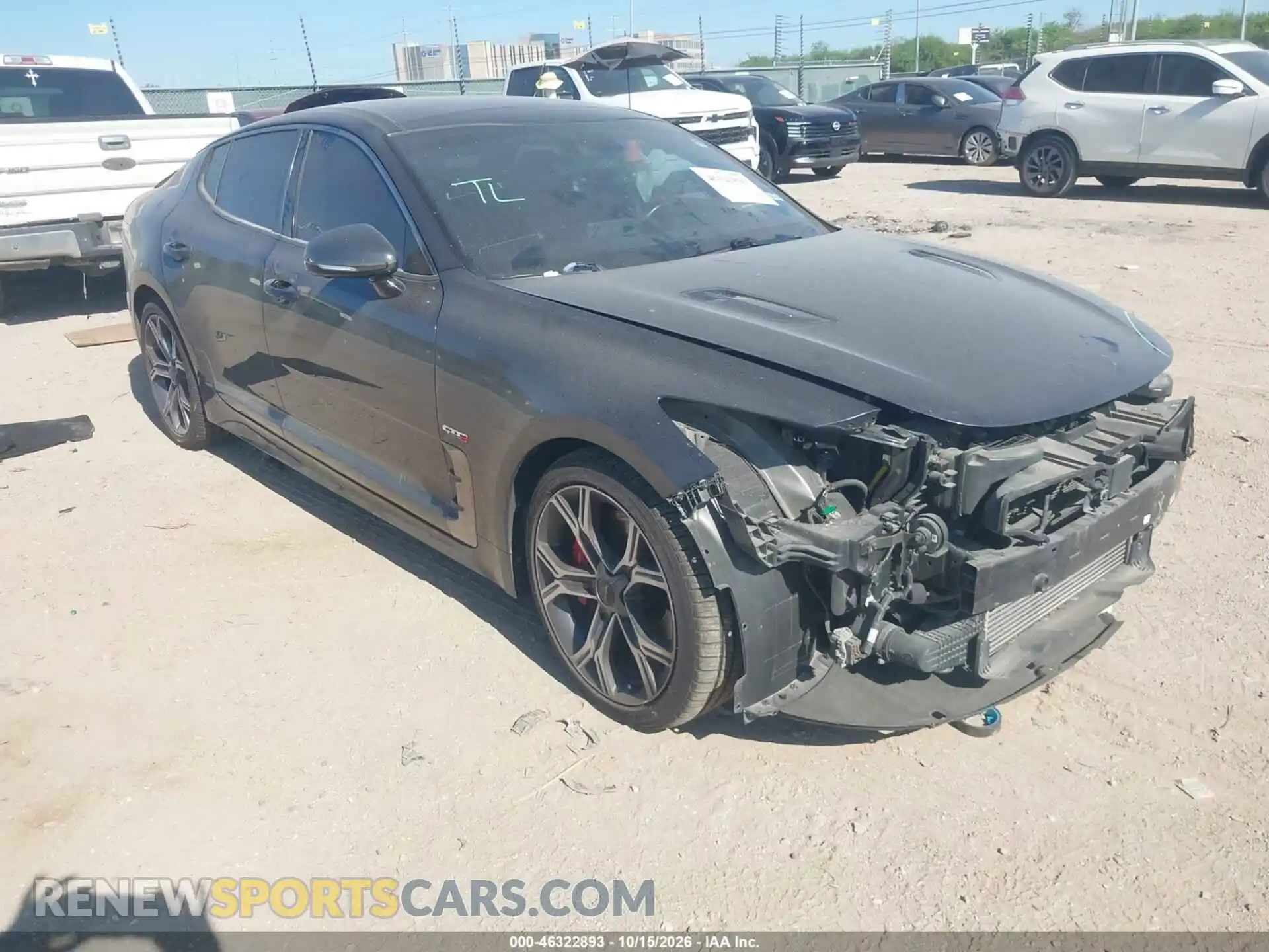1 fotografías del automóvil dañado KNAE55LC0M6088297 KIA STINGER 2021