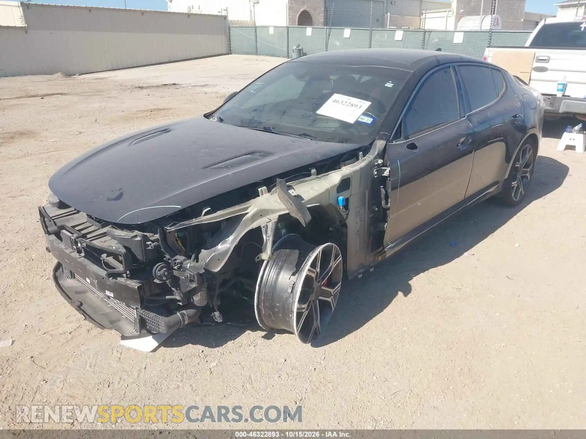 2 fotografías del automóvil dañado KNAE55LC0M6088297 KIA STINGER 2021