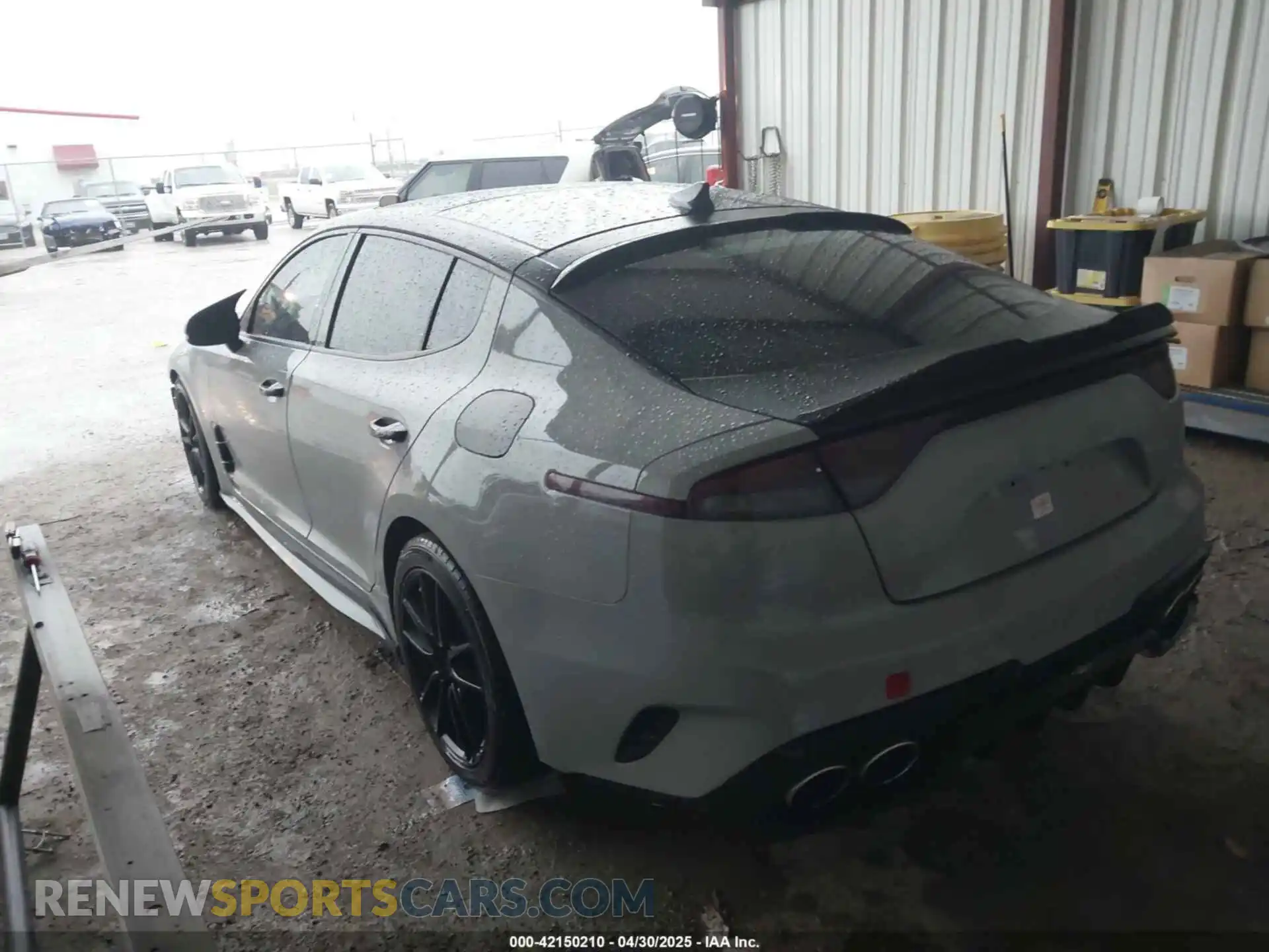 3 Photograph of a damaged car KNAE35LD2N6113930 KIA STINGER 2022