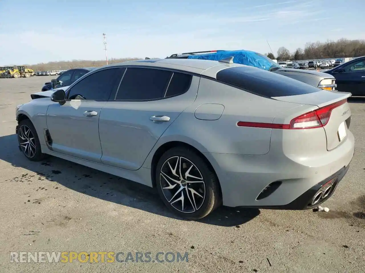 2 Photograph of a damaged car KNAE35LD4N6119082 KIA STINGER 2022