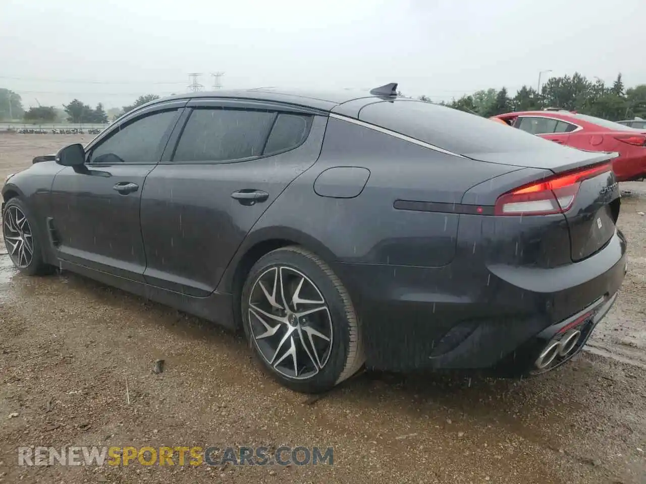 2 Photograph of a damaged car KNAE35LD9N6110216 KIA STINGER 2022