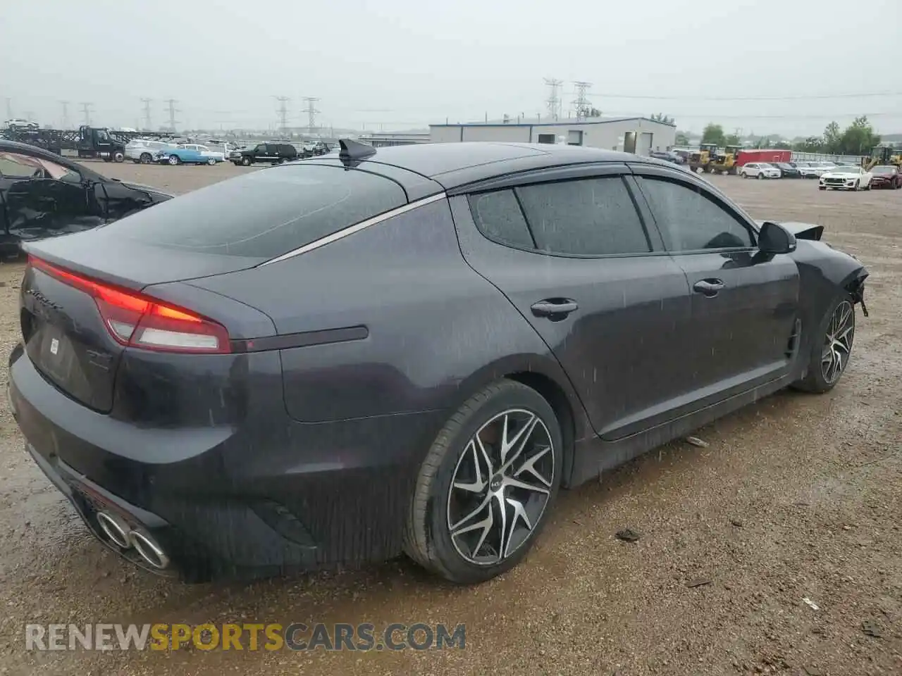 3 Photograph of a damaged car KNAE35LD9N6110216 KIA STINGER 2022