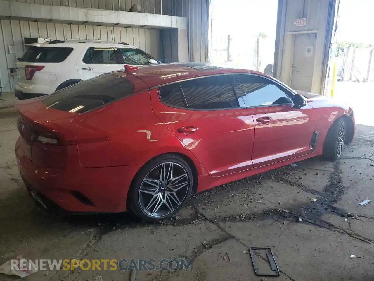 3 Photograph of a damaged car KNAE45LC3N6104898 KIA STINGER 2022