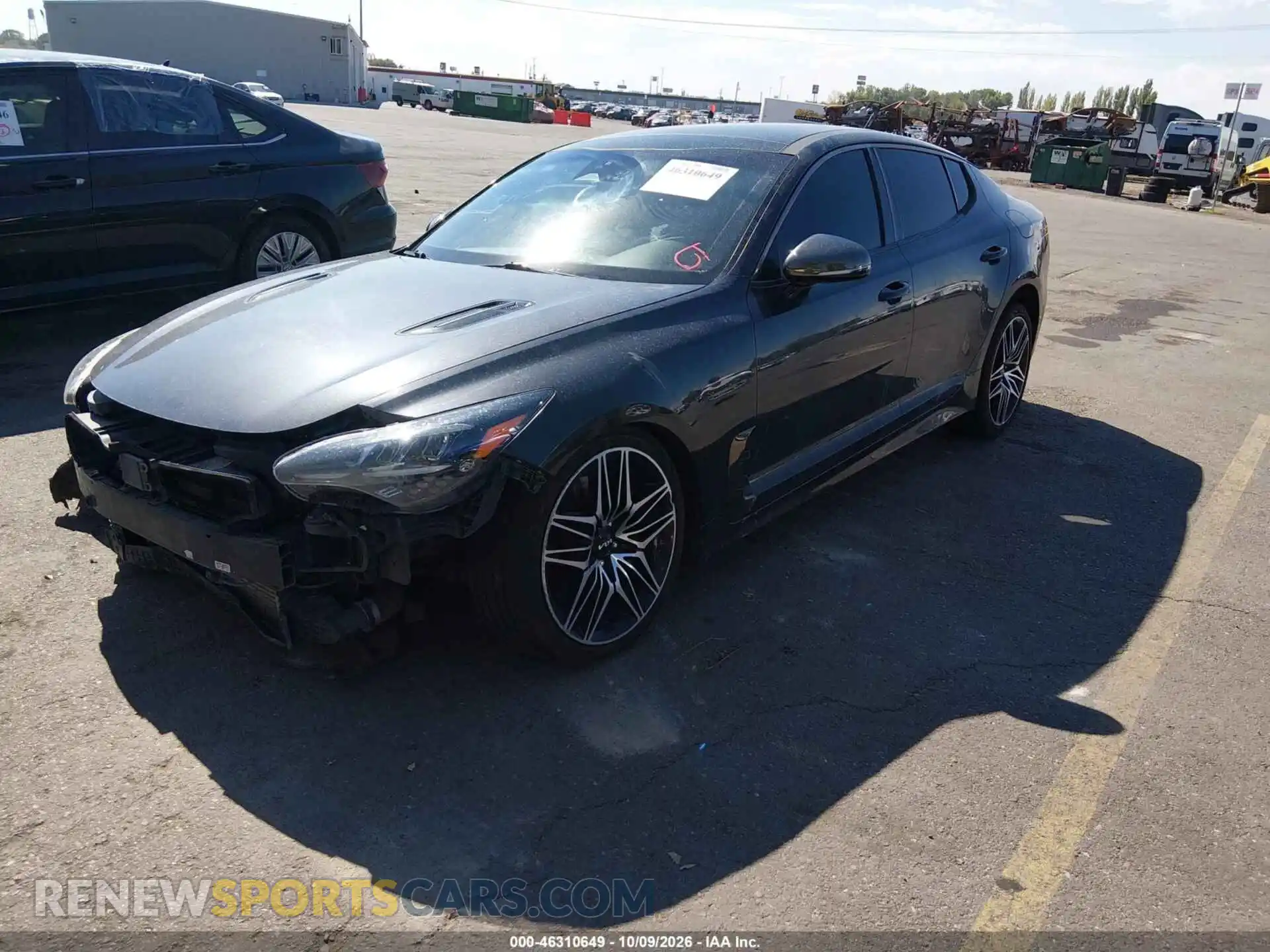 2 Photograph of a damaged car KNAE45LC4N6103548 KIA STINGER 2022