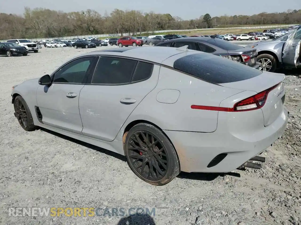 2 Photograph of a damaged car KNAE45LC8N6105917 KIA STINGER 2022