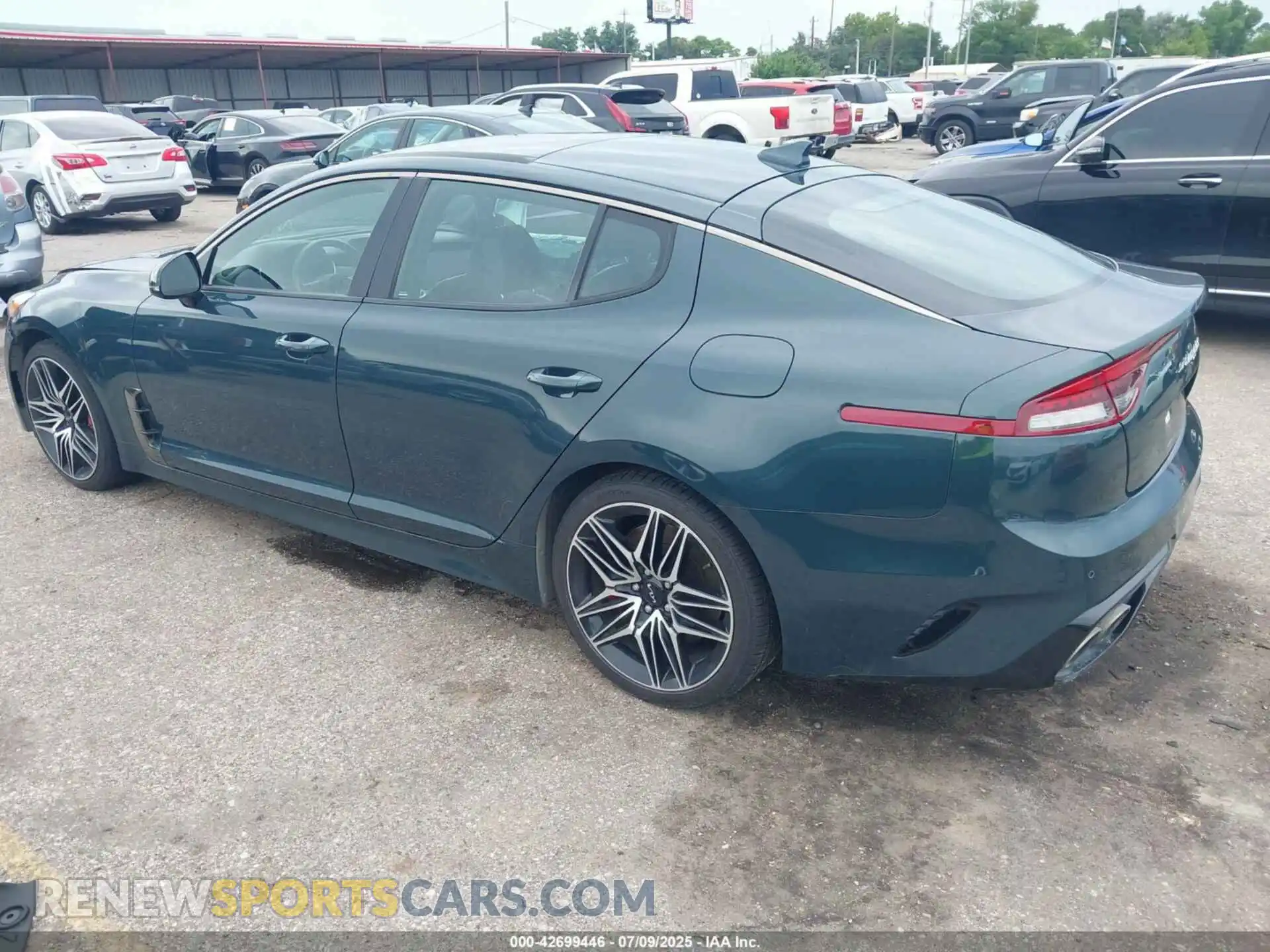 3 Photograph of a damaged car KNAE45LC9N6111452 KIA STINGER 2022