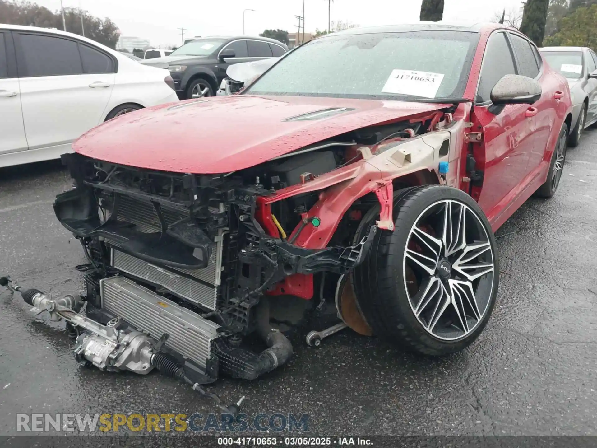 2 Фотография поврежденного автомобиля KNAE55LC2N6103531 KIA STINGER 2022