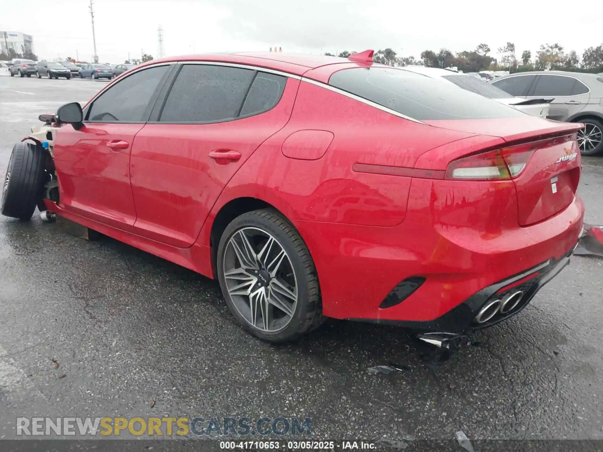 3 Фотография поврежденного автомобиля KNAE55LC2N6103531 KIA STINGER 2022