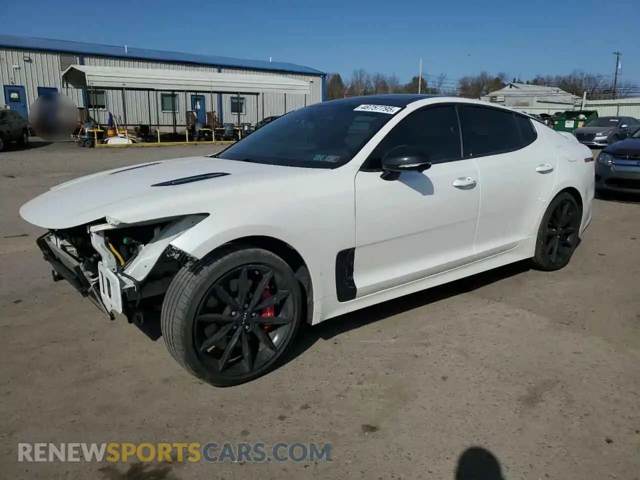 1 fotografías del automóvil dañado KNAE55LC3N6103263 KIA STINGER 2022