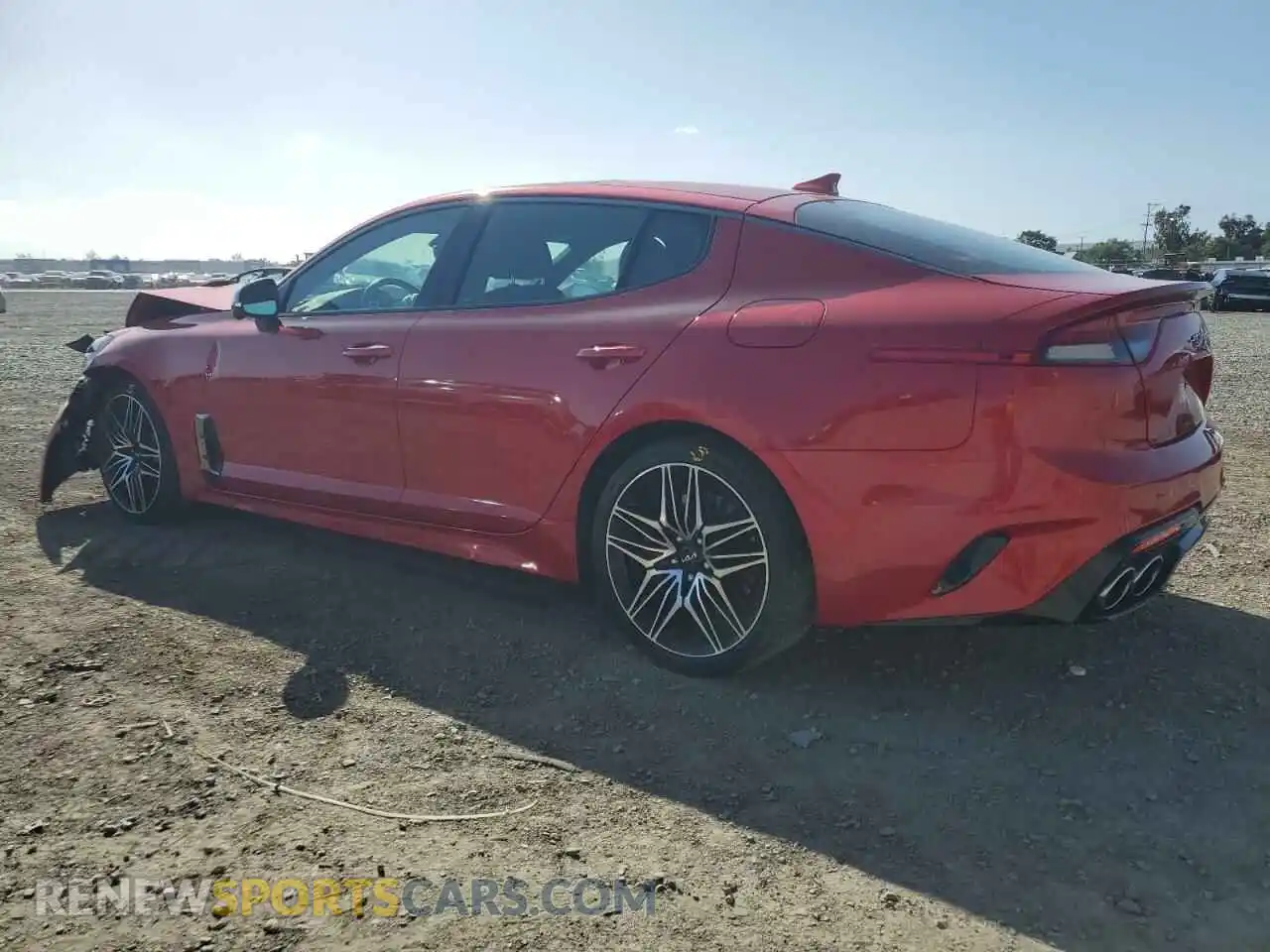 2 Photograph of a damaged car KNAE55LC7N6101855 KIA STINGER 2022