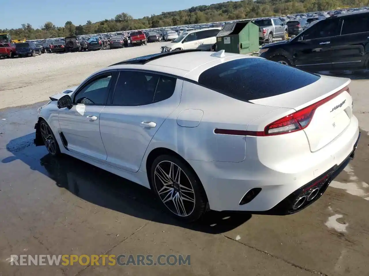 2 Photograph of a damaged car KNAE55LC9N6109357 KIA STINGER 2022