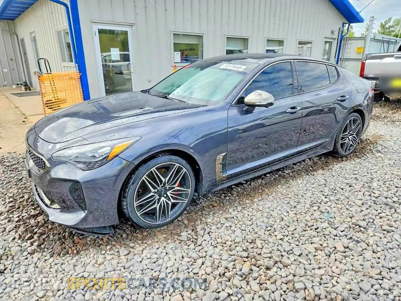 1 Photograph of a damaged car KNAE55LC9N6120049 KIA STINGER 2022