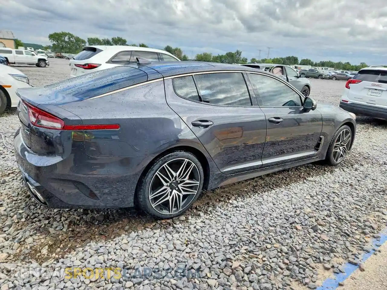 3 Photograph of a damaged car KNAE55LC9N6120049 KIA STINGER 2022