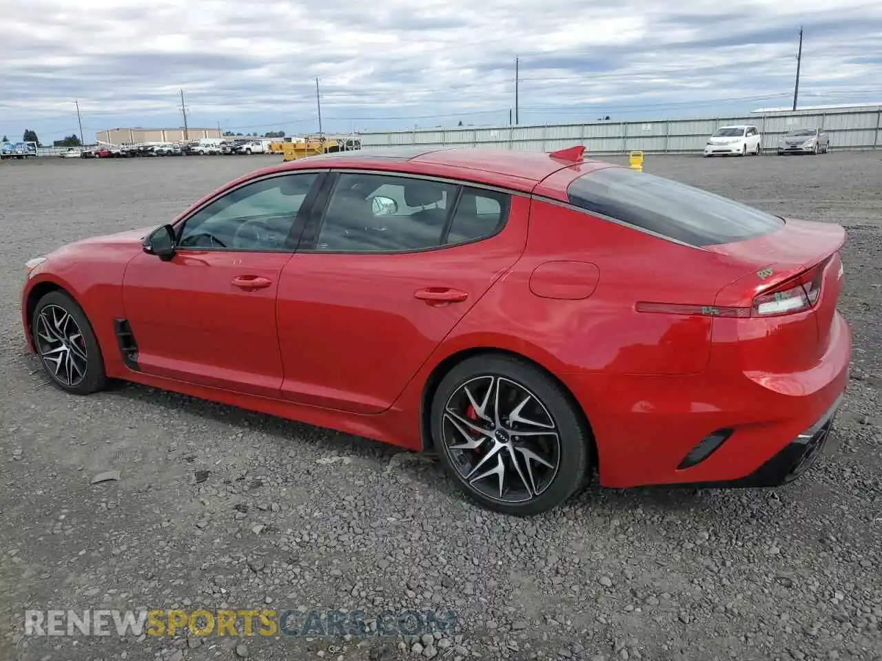 2 Photograph of a damaged car KNAE35LD0P6127053 KIA STINGER 2023