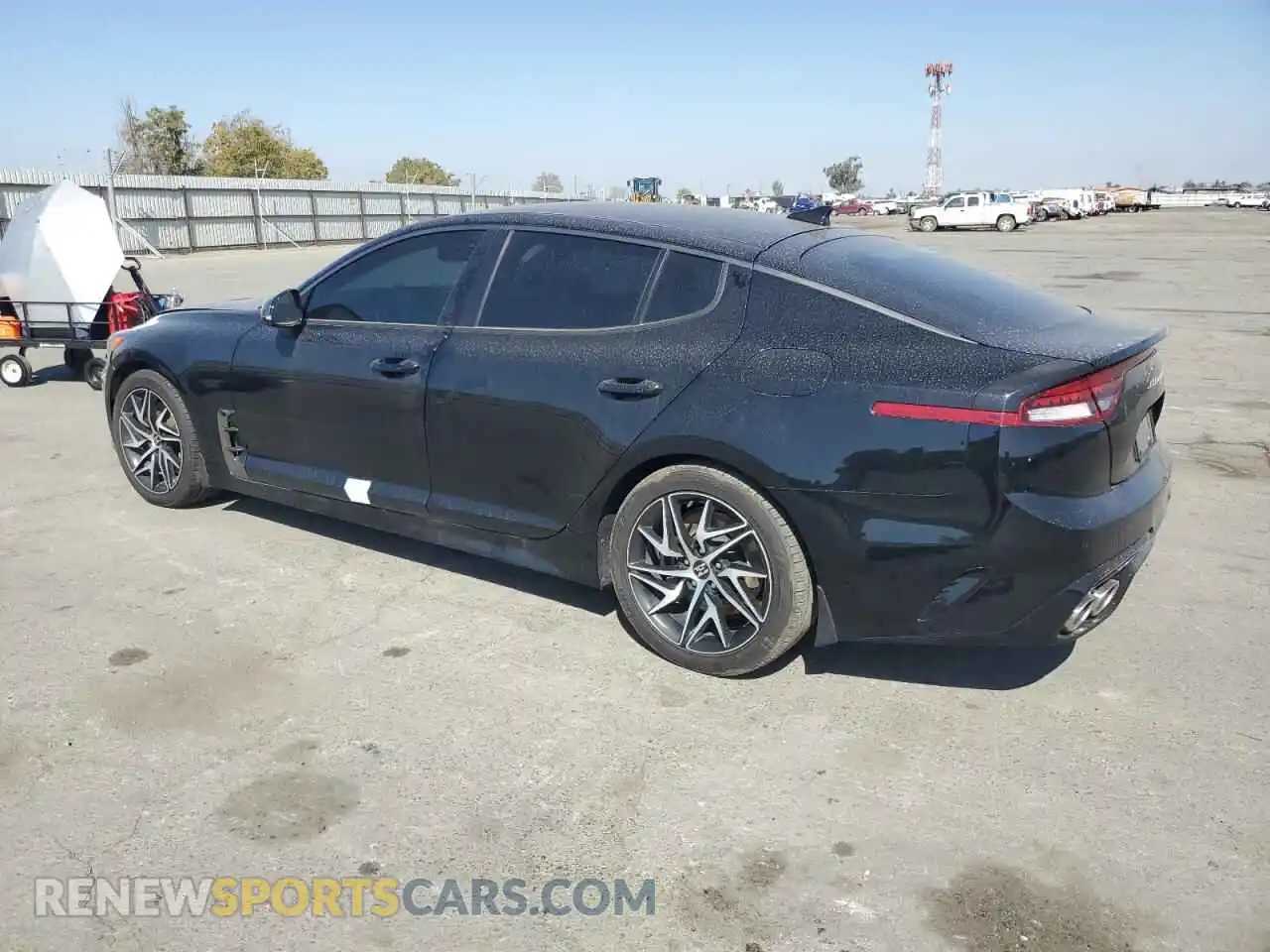 2 Photograph of a damaged car KNAE35LD1P6123528 KIA STINGER 2023