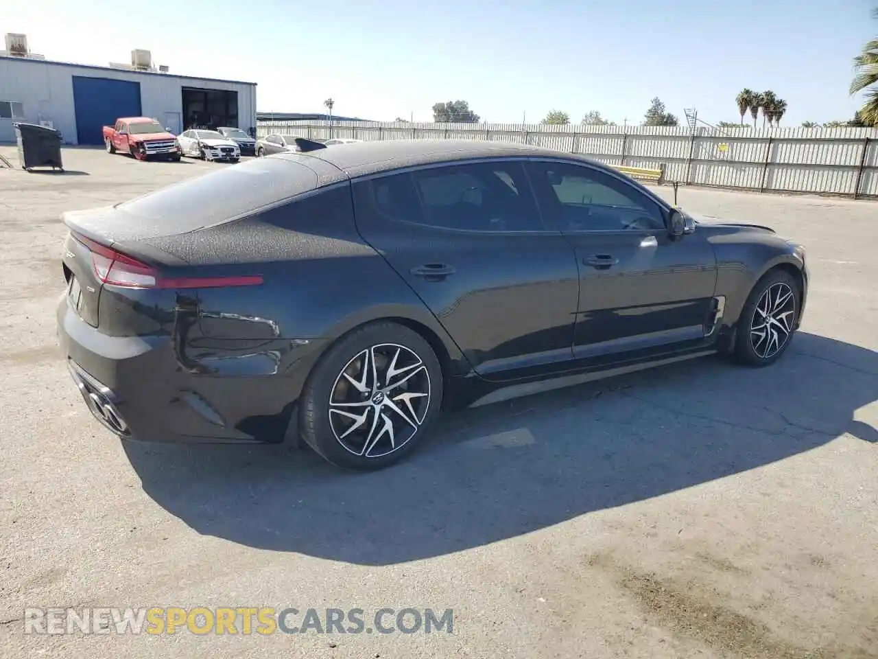 3 Photograph of a damaged car KNAE35LD1P6123528 KIA STINGER 2023
