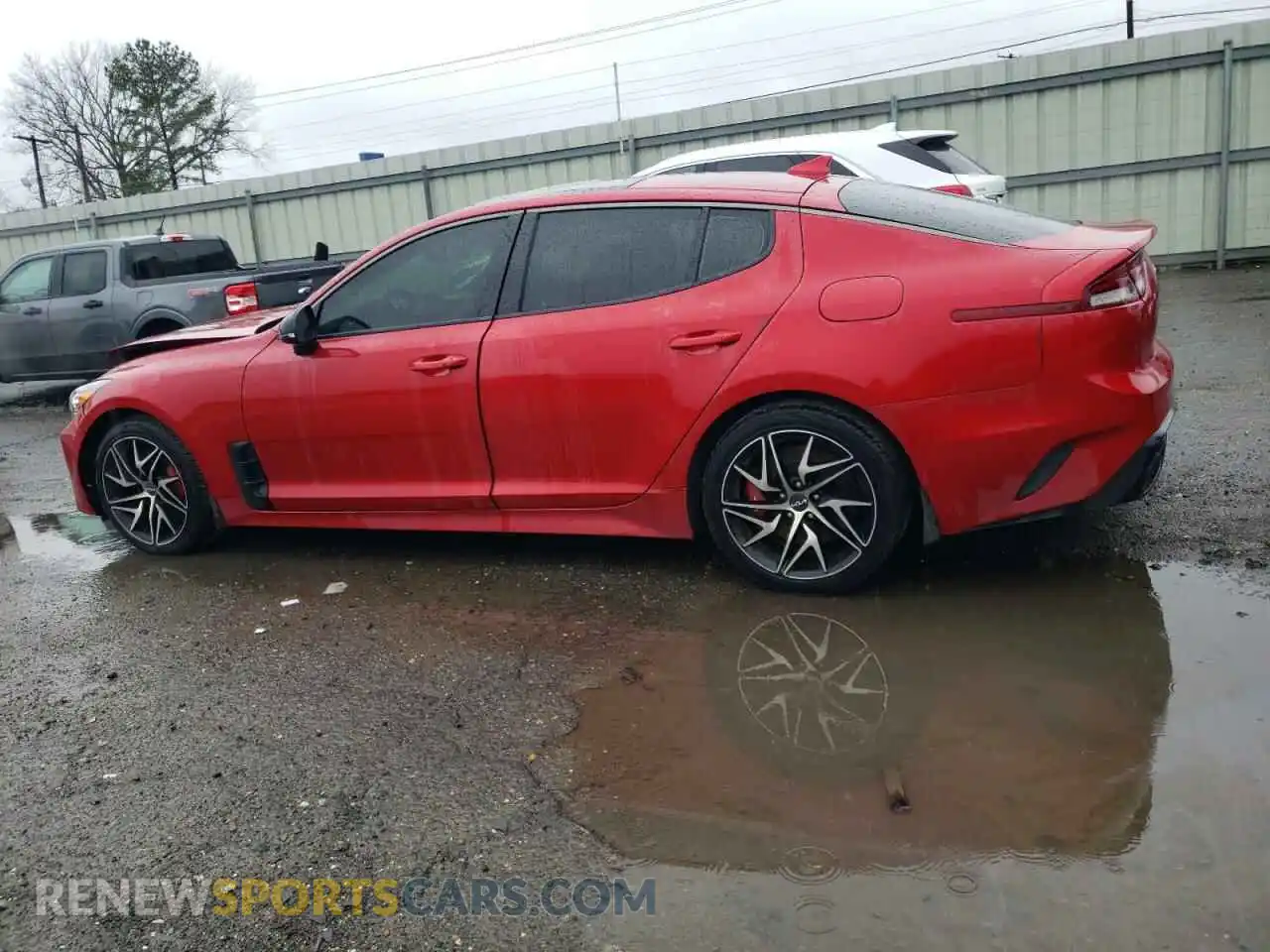 2 Photograph of a damaged car KNAE35LD1P6130253 KIA STINGER 2023
