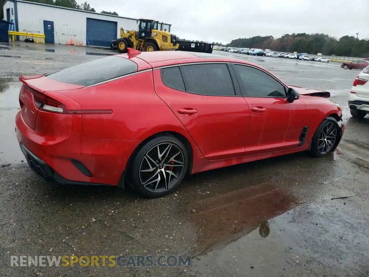 3 Photograph of a damaged car KNAE35LD1P6130253 KIA STINGER 2023