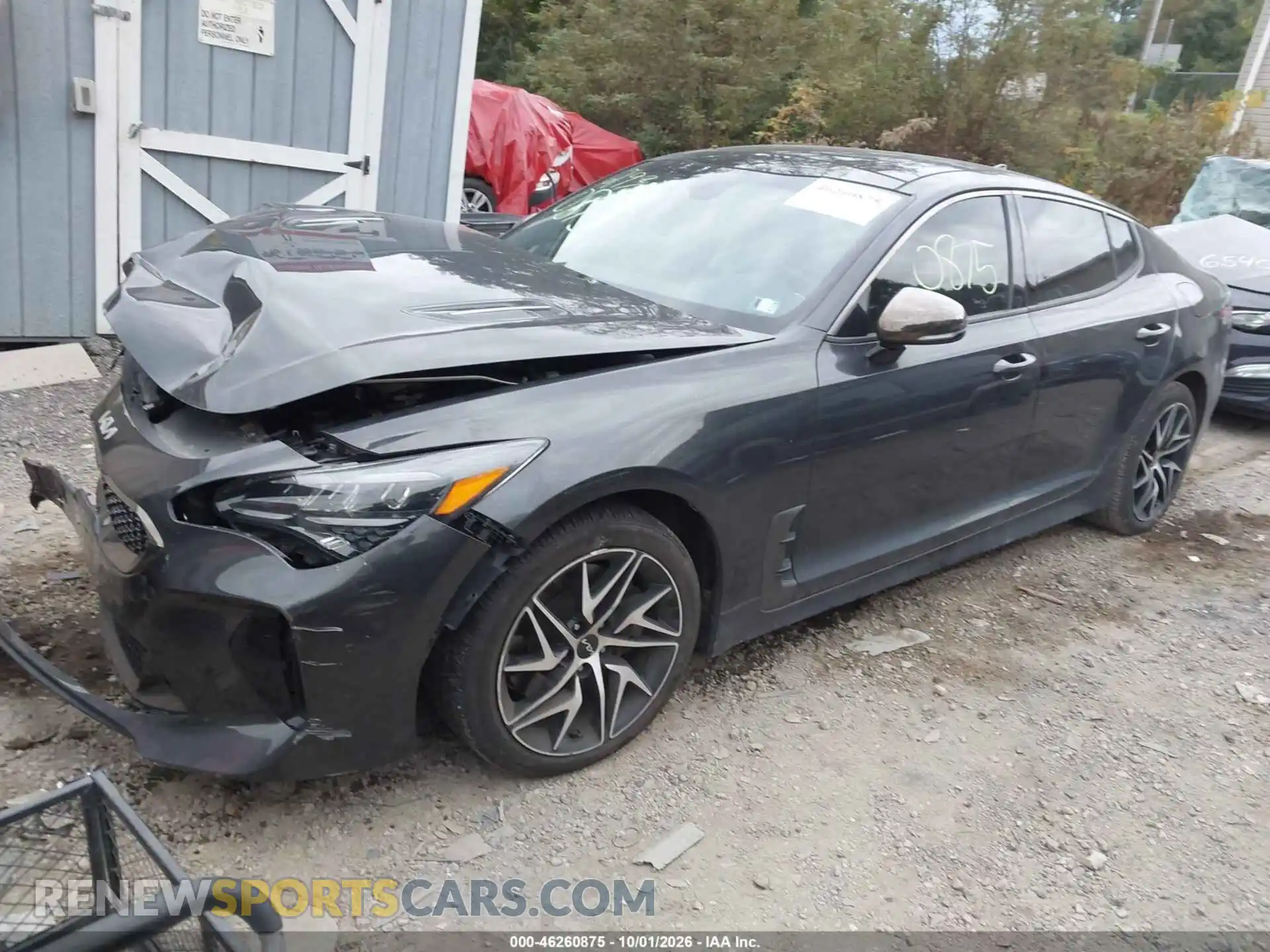 2 Photograph of a damaged car KNAE35LD4P6122938 KIA STINGER 2023