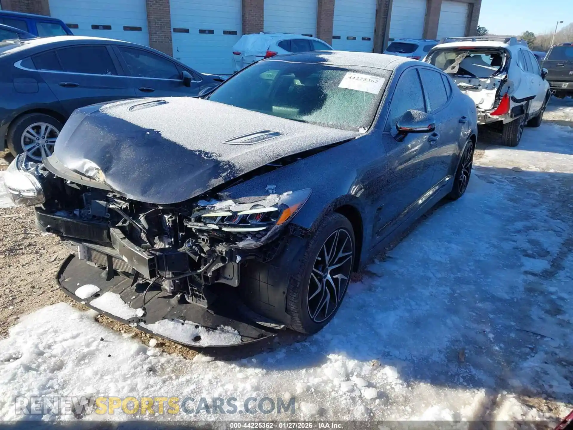 2 Photograph of a damaged car KNAE35LD5P6132653 KIA STINGER 2023