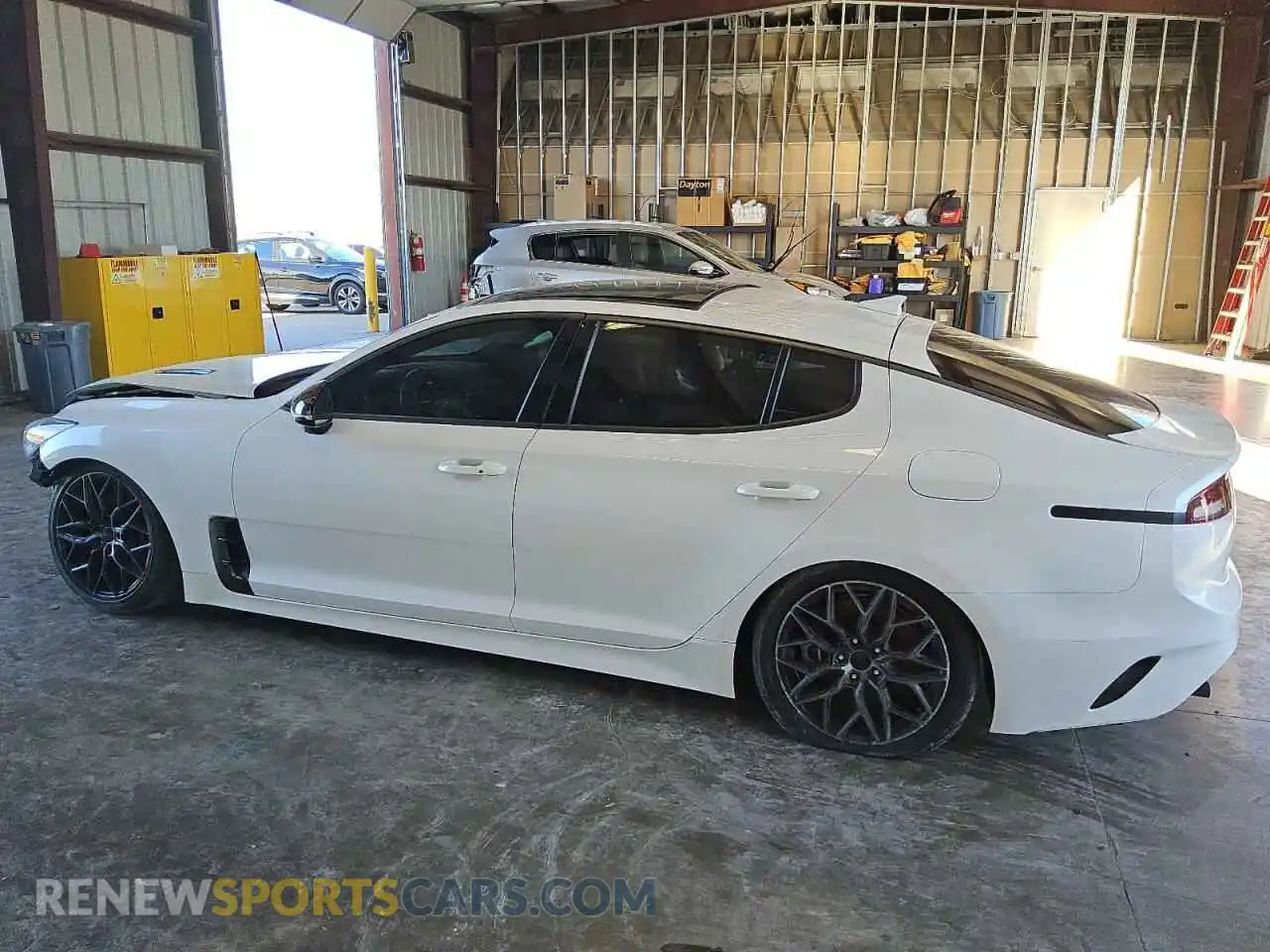2 Photograph of a damaged car KNAE35LD7P6135618 KIA STINGER 2023