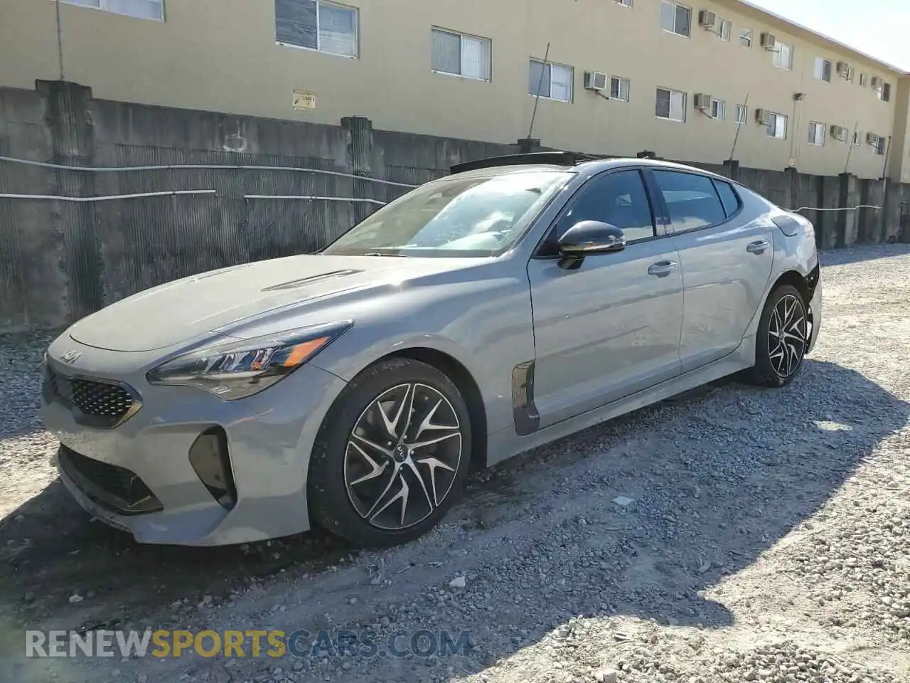 1 Photograph of a damaged car KNAE35LD7P6137191 KIA STINGER 2023