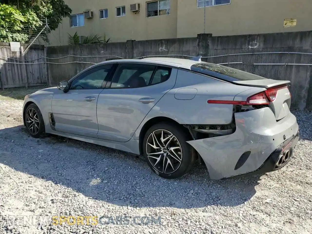 2 Photograph of a damaged car KNAE35LD7P6137191 KIA STINGER 2023