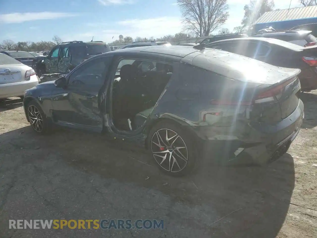 2 Photograph of a damaged car KNAE35LD8P6131657 KIA STINGER 2023