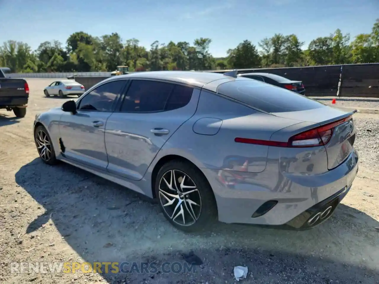 2 Photograph of a damaged car KNAE35LDXP6122958 KIA STINGER 2023