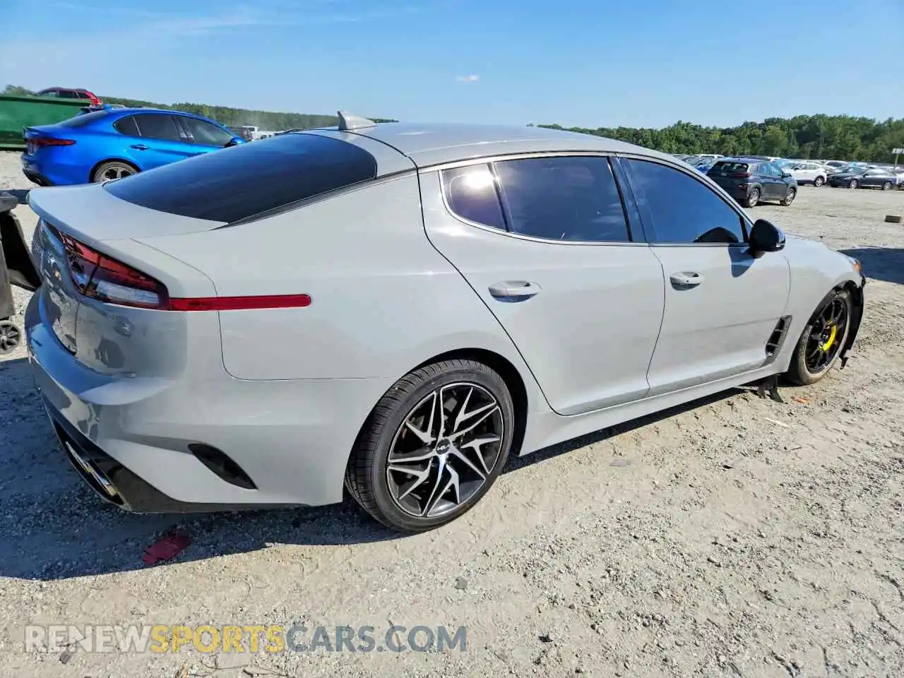 3 Photograph of a damaged car KNAE35LDXP6122958 KIA STINGER 2023