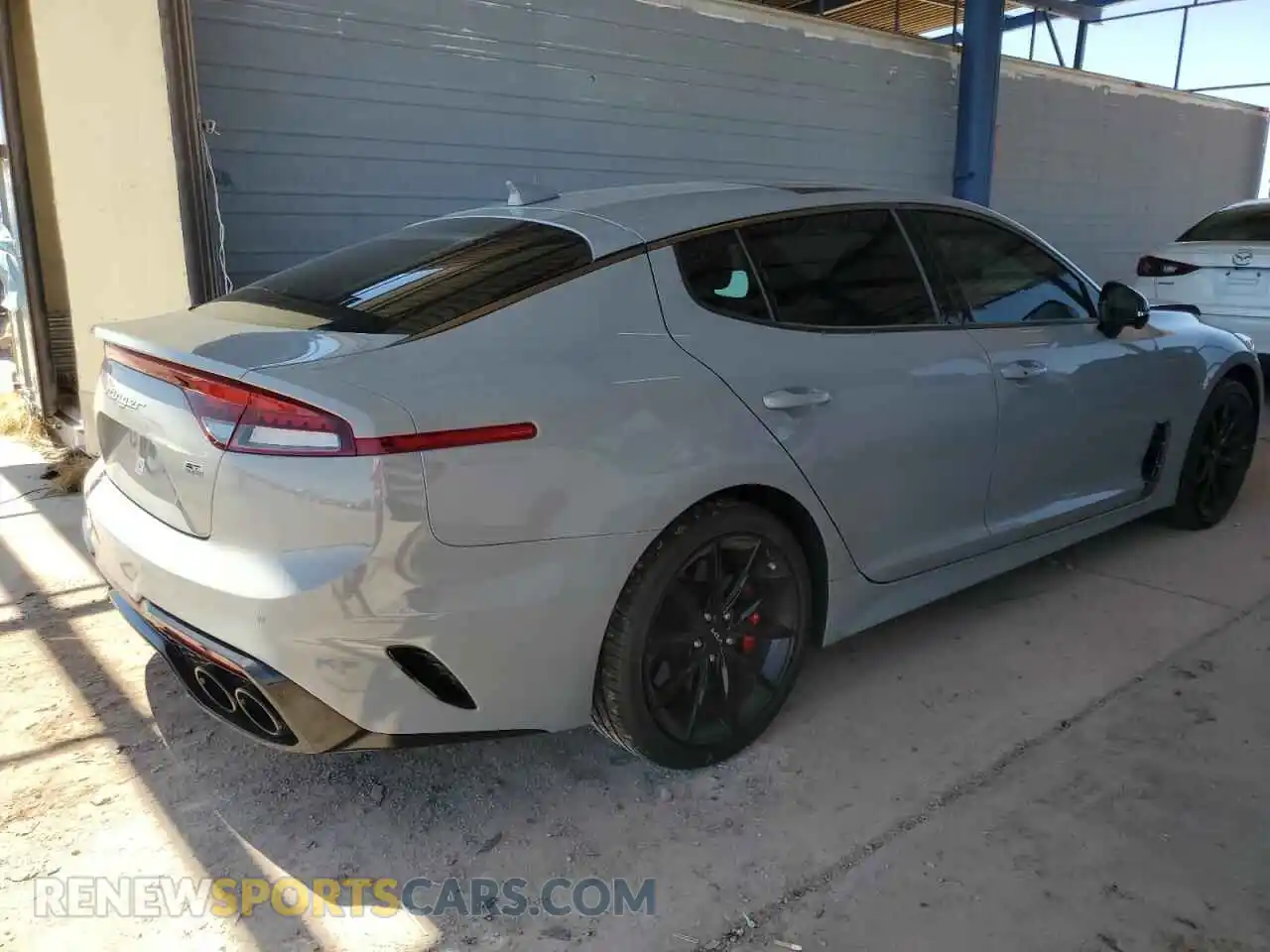 3 Photograph of a damaged car KNAE55LC0P6128995 KIA STINGER 2023