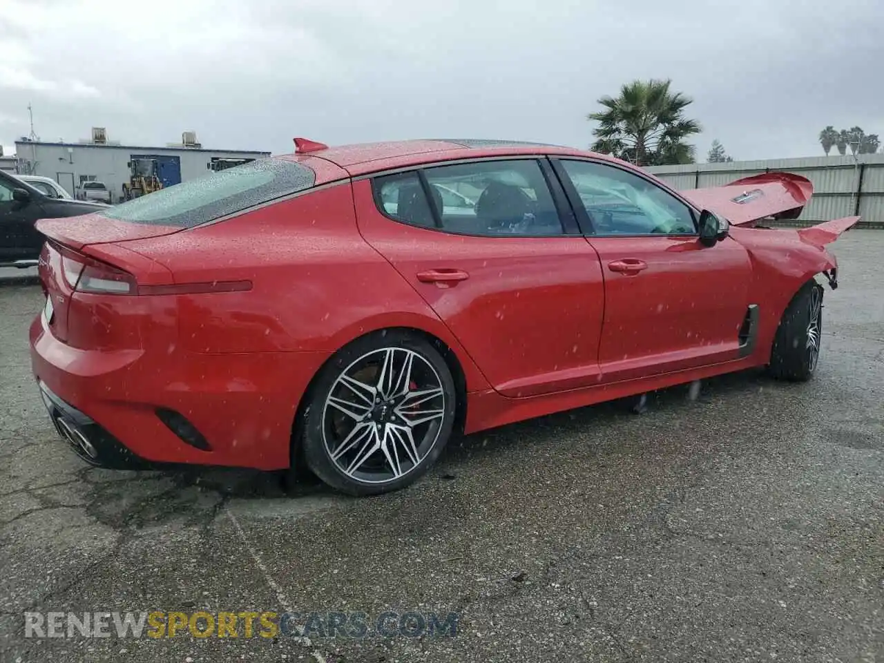3 Photograph of a damaged car KNAE55LC0P6135963 KIA STINGER 2023