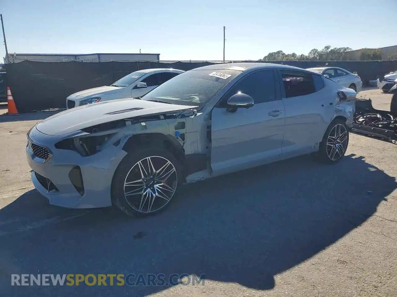 1 Photograph of a damaged car KNAE55LC2P6134605 KIA STINGER 2023