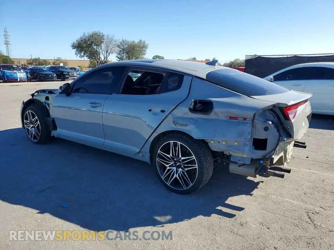 2 Photograph of a damaged car KNAE55LC2P6134605 KIA STINGER 2023