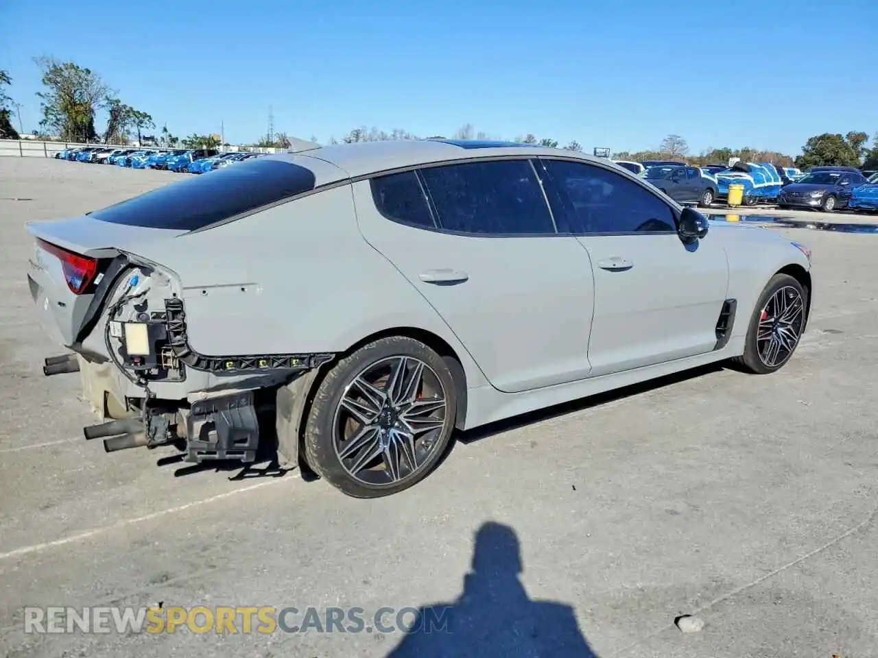 3 Photograph of a damaged car KNAE55LC2P6134605 KIA STINGER 2023