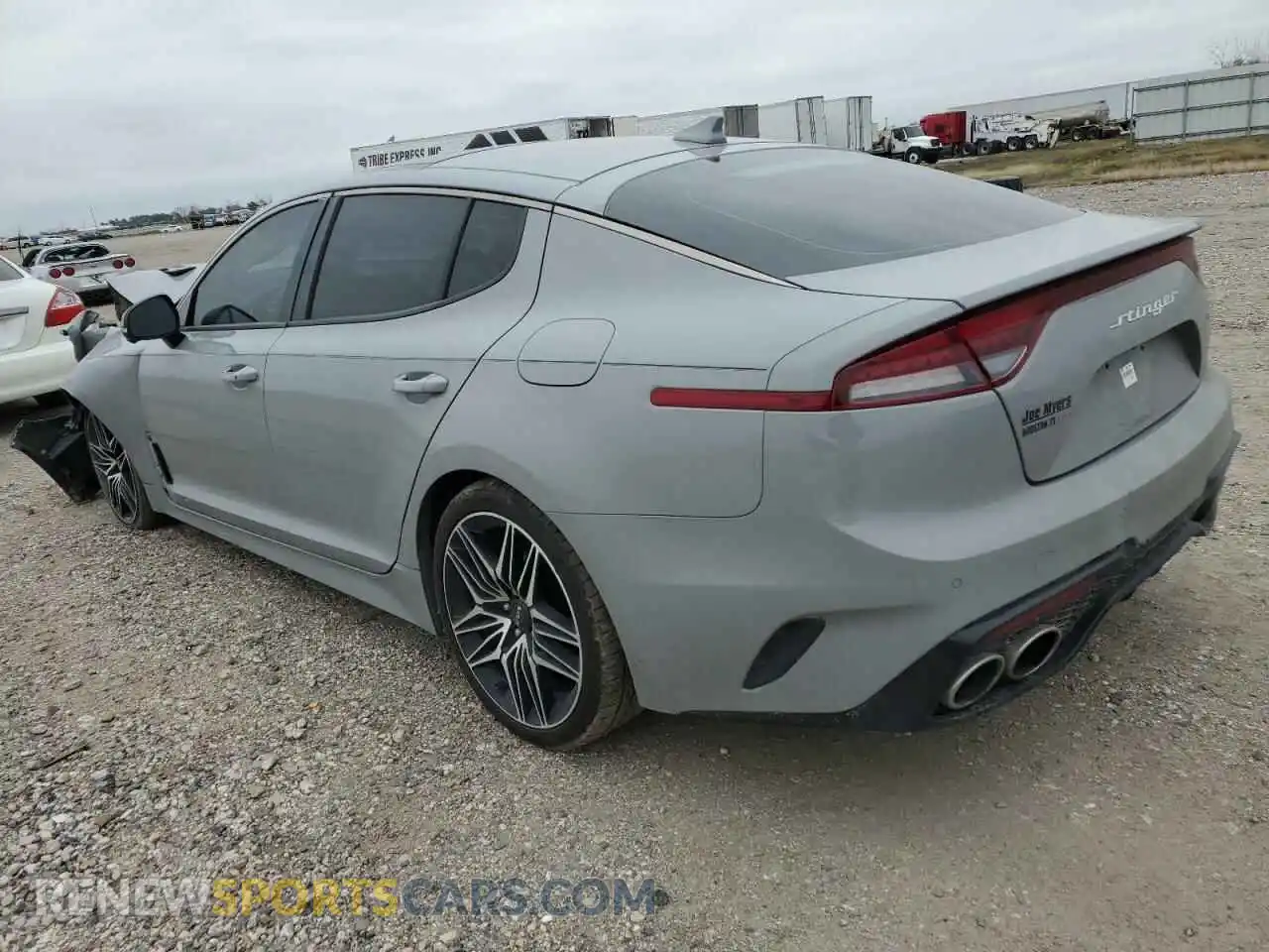 2 Photograph of a damaged car KNAE55LC3P6126738 KIA STINGER 2023