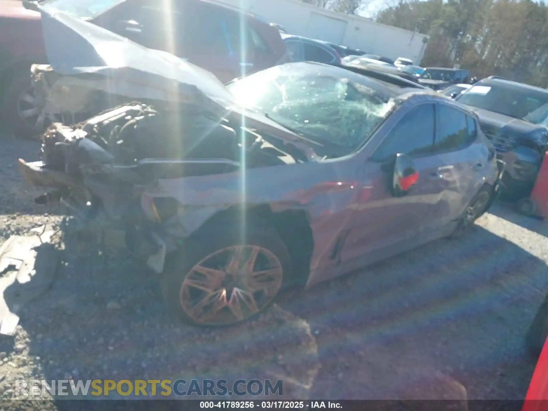 2 Photograph of a damaged car KNAE55LC4P6124285 KIA STINGER 2023