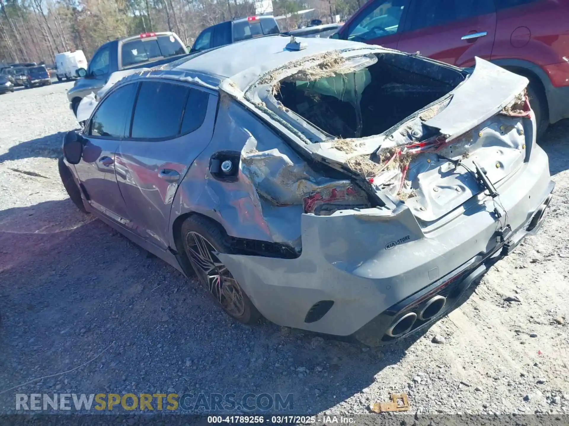 3 Photograph of a damaged car KNAE55LC4P6124285 KIA STINGER 2023