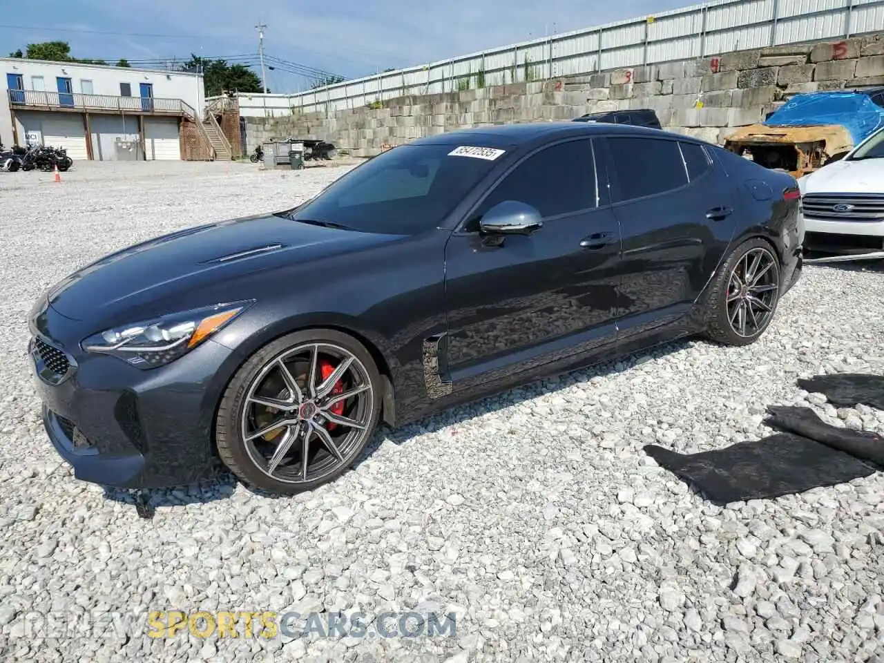 1 Photograph of a damaged car KNAE55LC4P6129731 KIA STINGER 2023