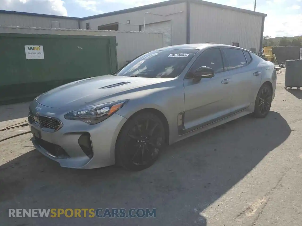1 Photograph of a damaged car KNAE55LC5P6134792 KIA STINGER 2023