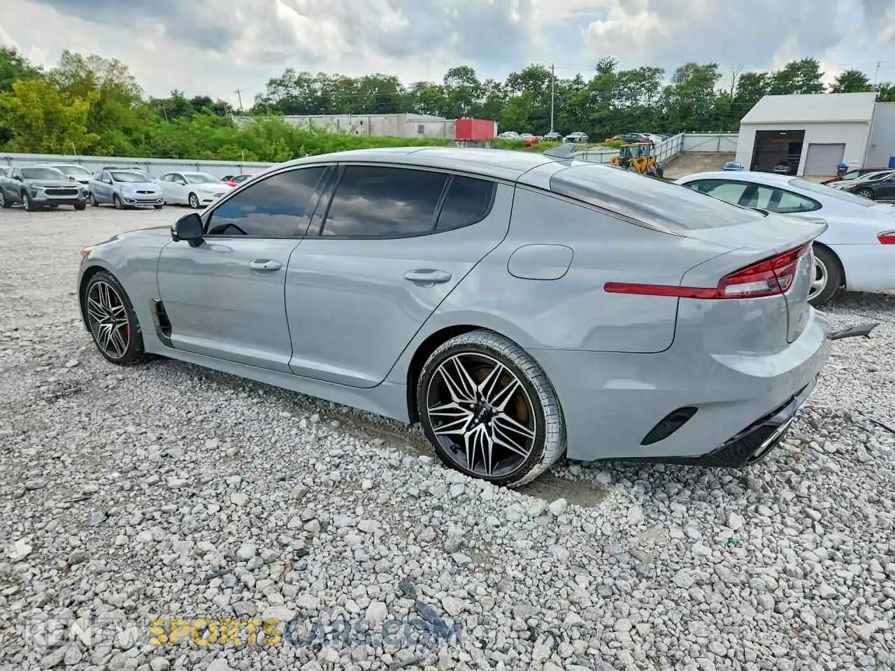 2 Фотография поврежденного автомобиля KNAE55LC6P6127446 KIA STINGER 2023