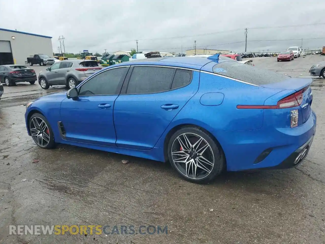 2 Photograph of a damaged car KNAE55LC8P6127349 KIA STINGER 2023
