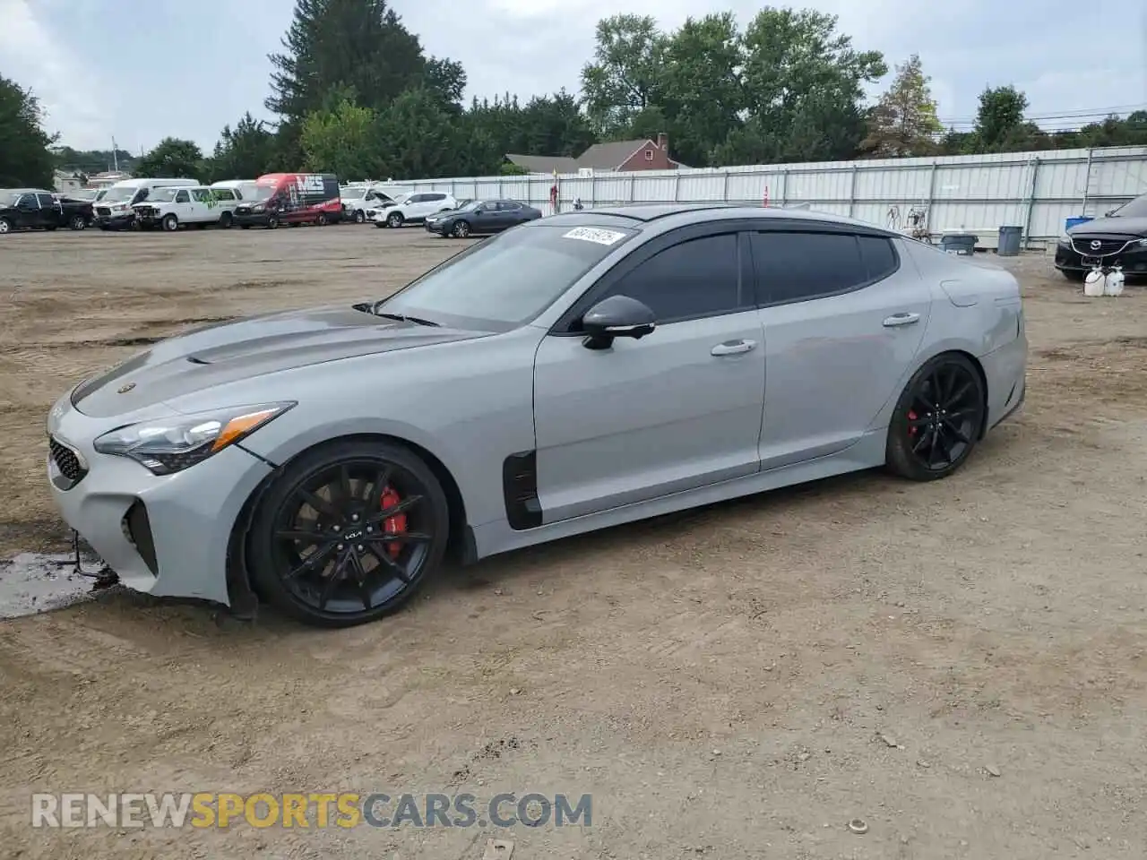 1 Photograph of a damaged car KNAE55LC9P6127375 KIA STINGER 2023