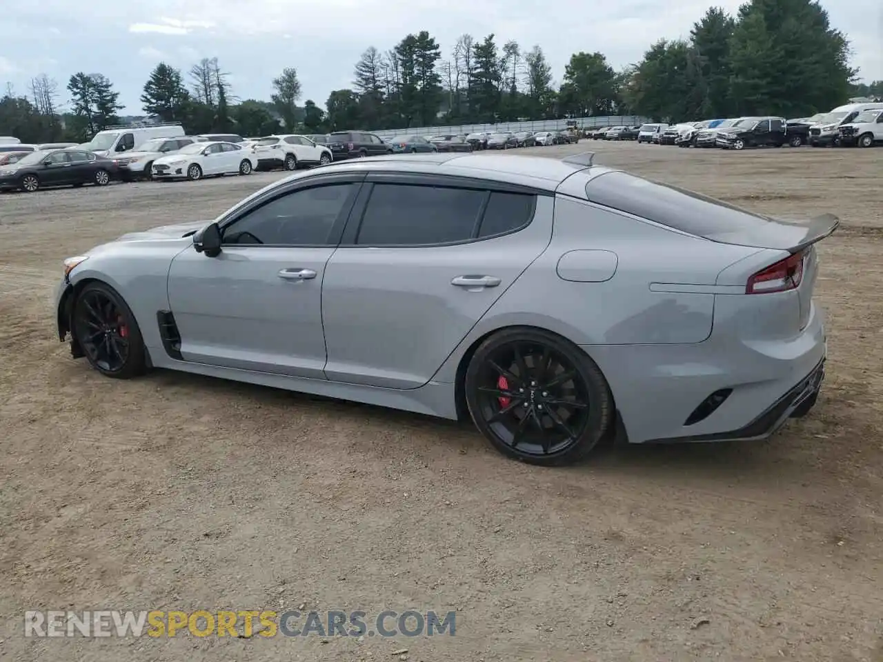 2 Photograph of a damaged car KNAE55LC9P6127375 KIA STINGER 2023
