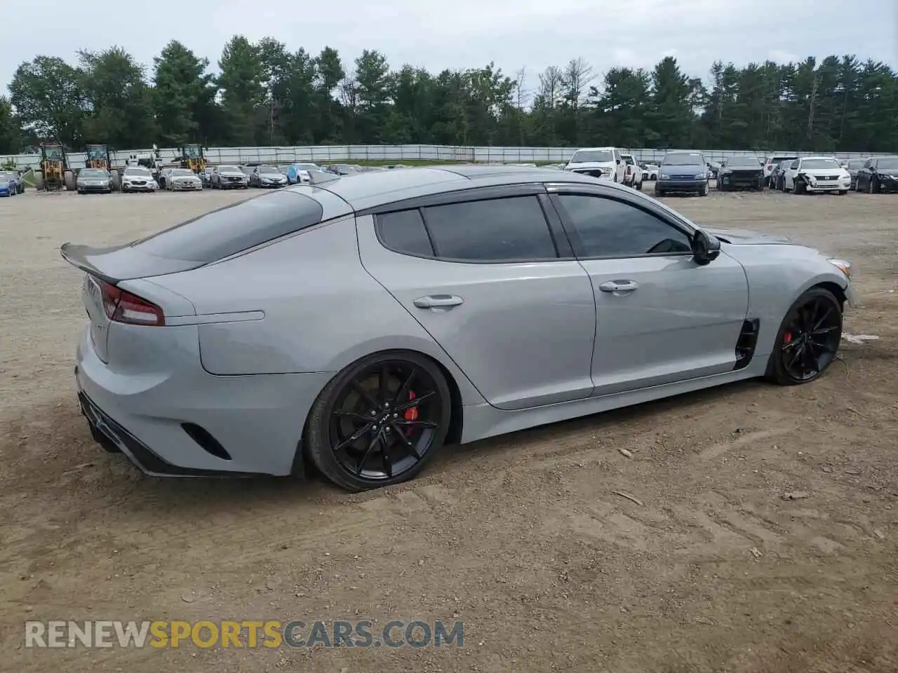 3 Photograph of a damaged car KNAE55LC9P6127375 KIA STINGER 2023